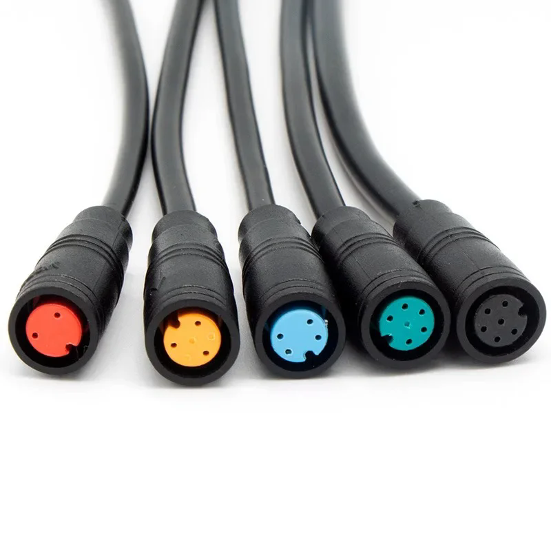 Connecteur Julet 6mm Pour Vélo électrique – Câble Signal Avec 2 à 6 Broches – Neuf