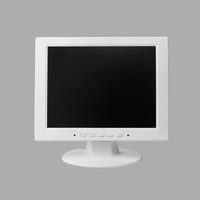 Moniteur industriel IPS AU de 10,4 pouces, 250 cd/m2, plusieurs interfaces, noir et blanc en option