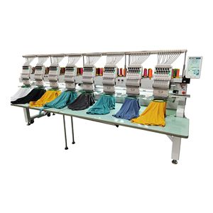Shangchen Embroidery Machine 8 Head 400x500 Mm Computerized Commercial Sewing Equipment - Product Image 1