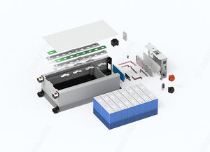 EUポーランド製 スタック型リン酸鉄リチウム電池パック Lifepo4バッテリー DIYキット 15kwh 16kwh 家庭用蓄電池ボックス - Product Image 2