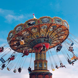 Juegos de Parque de Atracciones al Aire Libre, Atracción de Feria, Columpios y Juegos Giratorios para Niños, Silla Voladora de Lujo Popular con Cabeza Oscilante en Venta - Product Image 1