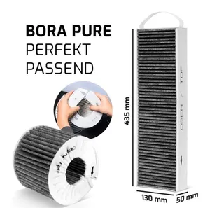 Piezas de repuesto compatibles con Bora Pure PUAKF/Basic BAKFS Filtros HEPA Filtro de campana de cocina Cocina