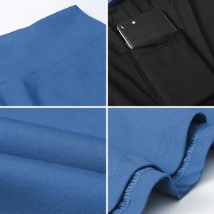 مخصص النساء 2 في 1 التنس تنورة مع جيب للهاتف تجريب التنانير رياضة اللياقة البدنية تشغيل اليوغا جولف مطوي عالية الخصر التنس التنانير - Product Image 5