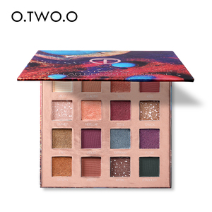 O dos, O cosméticos 16 colores brillo paleta de sombra de ojos - Product Image 4