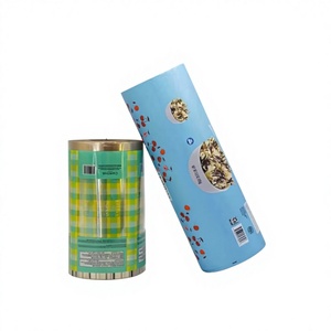 Film en rouleau BOPP laminé à effet métallique <span class=keywords><strong>soufflé</strong></span>, imprimé sur mesure, de qualité alimentaire, pour l'emballage alimentaire - Product Image 1
