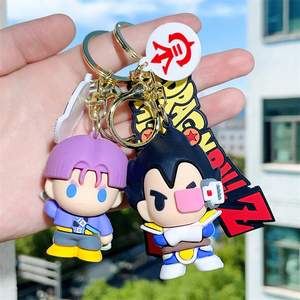 Chất Lượng Cao Dễ Thương Anime <span class=keywords><strong>Goku</strong></span> Xe PVC <span class=keywords><strong>Keychain</strong></span> Phụ Kiện Trong Số Lượng Lớn Phim Hoạt Hình Cao Su 3D <span class=keywords><strong>Keychain</strong></span> - Product Image 3