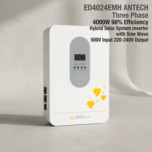 ED4024EMH <span class=keywords><strong>ANTECH</strong></span> Onduleur Solaire Hybride Triphasé 4000W à 98% d'Efficacité avec Onde Sinusoïdale, Entrée 500V, Sortie 220-240V - Product Image 1