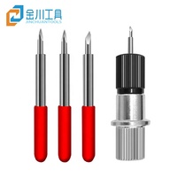 Jinchuan gran oferta China personalizable ODM OEM 30 45 60 grados hoja de corte de tungsteno para Roland plotter de corte cortador de vinilo