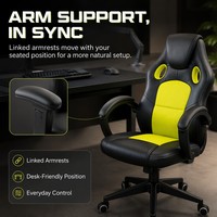 Chaise de jeu e-sport AOR Anchor Home Internet Cafe avec dossier, chaise de bureau et d'étude ergonomique et confortable, vente en gros d'usine
