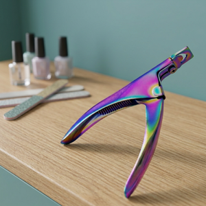 ASAP Stainless Steel French Style U-Shaped Nail Extension <b>Edge</b> <b>Cutters</b> Clipper Wide Jaw Opening for Artificial Acrylic Nail - Product Image 1