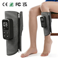 Masseur de jambes à compression par ondes d'air EMS, rechargeable par USB, nouvelle version améliorée 2026, pour la circulation sanguine
