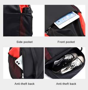 Vietnam ecológico logotipo personalizado impresión demanda deporte Sling poliéster bolsas impermeable gimnasio Fitness natación mochila moda - Product Image 3