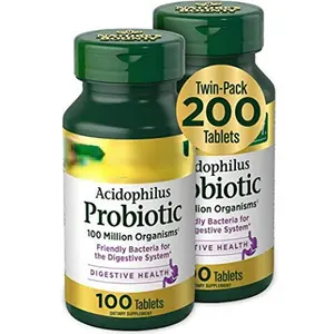 OEM Private Label compresse di probiotici integratori giornalieri di probiotici grado di mangime Bacillus Subtilis supporta la salute dell'apparato digerente vegano