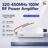 Module amplificateur de puissance RF GaN 100W 320-450MHz pour système anti-drone