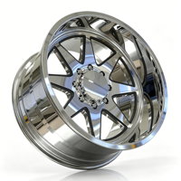 Jantes forgées personnalisées SL 24x14 26x14 26x16 28x16 30x16 8x165.1 8x170 8x180 à déport profond avec capuchons flottants pour Ford F150 RAM 1500