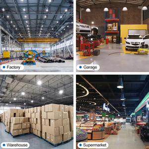 مصابيح LED للبيع بالجملة من Huahuang على شكل حرف T بقوة 5 واط و10 واط و15 واط و20 واط و30 واط و40 واط و50 واط و60 واط SKD PP B22 E27 - Product Image 6