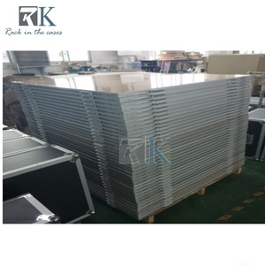 Portable <b>White</b> Square Stage Panels Easy Assemble Stage Platform for Wedding Events - Product Image 3