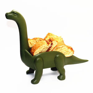 Bandeja de plástico para tacos CHRT, venta al por mayor, placa de soporte para tacos mexicanos de dinosaurio colorido Ultrasaurus para bandeja de servicio - Product Image 4