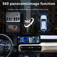 Estéreo para Auto Meihua de 12.3 Pulgadas con Android para Toyota Land Cruiser Prado LC250 J250 2024-2025, CarPlay Inalámbrico, DSP, GPS, Reproductor Multimedia