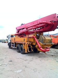 Buen rendimiento 37m Camión bomba de hormigón Putzmeister ISUZU Fabricación Isuzu SANY Zoomlion Camión bomba de hormigón usado en China - Product Image 6