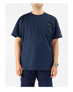 Camiseta de Trabajo Wang <span class=keywords><strong>Po</strong></span> Gua para Hombre, Manga Corta, Ligera, de Secado Rápido, Transpirable, Corte Holgado, Verano 2025 - Product Image 1