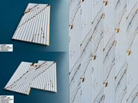 China Fabricante Precio 3D Interior PVC Revestimiento Panel de pared estriado WPC Decorativo Impermeable Revestimiento de pared Tableros Revestimiento Interior
