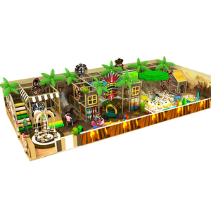 สนามเด็กเล่นในร่มธีมป่าพร้อมสไลเดอร์และอุปกรณ์เล่นนุ่มนวล - Product Image 3