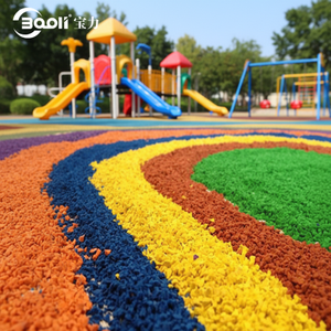 أفضل مبيعات مواد أرضيات الملاعب المصنوعة من المطاط EPDM - آمنة وناعمة، سطح خارجي لرياض الأطفال، مقاوم للماء ومضاد للانزلاق، بأفضل سعر - Product Image 2