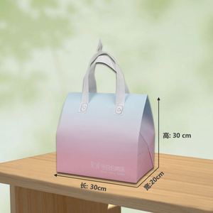 Custom Disposable Non-Woven Single Cup Cooler Bag for Milk Tea Coffee Insulation Tote for Beverage Shop Takeaway Packing - Product Image 1