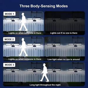 Moderno Super luminoso 36 Led impermeabile a energia solare per esterni sensore di movimento di sicurezza Led Clip da parete - Product Image 3