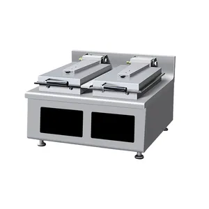 Professionelle tragbare Bratmaschine manuelle Bratmaschine elektrische automatische Bratmaschine Gyoza Bratmaschine für Restaurant