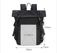 Sac à dos pour ordinateur portable grande capacité, unisexe, pour étudiants, mode, léger, décontracté, voyage, sport