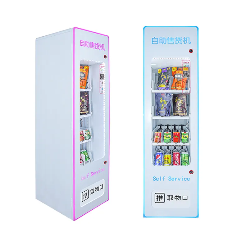 Máquina Vending Combo Pequena Automática Café Água Chá Bebidas Máquina Vending Inteligente