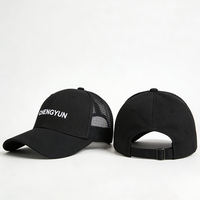 Casquettes de baseball de sport structurées à visière incurvée, personnalisées, de haute qualité, en gros, avec autocollants