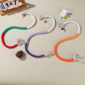 Nouveau jouet à mâcher pour chat en corde de chanvre résistant à l'usure, infusé à la cataire, durable et écologique, pour mâcher et déchirer - Product Image 1