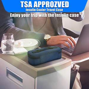 Conveniente bolsa de medicina para exteriores, tecnología de enfriamiento de <span class=keywords><strong>24</strong></span> <span class=keywords><strong>horas</strong></span>, caja a prueba de golpes para almacenar bolsa de almacenamiento de pluma de <span class=keywords><strong>insulina</strong></span> - Product Image 6