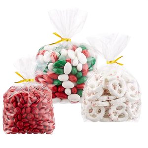 Sacchetti in Cellophane OPP Personalizzati, Trasparenti, per Alimenti, Caramelle, Biscotti, Confezioni Regalo con Chiusura <span class=keywords><strong>a</strong></span> Filo - Product Image 3