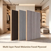 Panneau de contreplaqué mélaminé sur mesure, épaisseurs 3mm, 6mm, 12mm, 18mm, panneau de bois stratifié pour la fabrication OEM