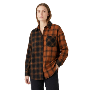 Chemise en flanelle de laine unisexe XUFEI avec logo personnalisé, de haute qualité, fabriquée par un fabricant, à manches longues, surchemise à carreaux, chemise à carreaux pour femmes - Product Image 1