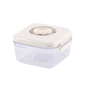 Brilliance Clear Meal Prep Containers Leakproof Airtight Food Storage Box Vacuum Food Keeper with Smart Lid System