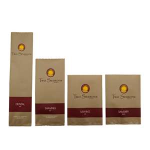 Ensemble <span class=keywords><strong>d</strong></span>'articles de toilette <span class=keywords><strong>d</strong></span>'<span class=keywords><strong>hôtel</strong></span> personnalisés de luxe, kit <span class=keywords><strong>d</strong></span>'articles de toilette pour salle de bain, articles de toilette pour invités avec logo personnalisé - Product Image 1