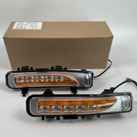 Luz antiniebla de señal de giro dinámica LED DRL luz diurna para Ford Edge 2009-2014