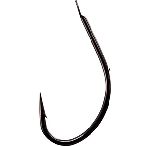 Amo da pesca Mustad 10015SP-BN nero a bocca curva, in acciaio ad alto tenore di carbonio, singolo, per jigging in acqua salata - Product Image 3