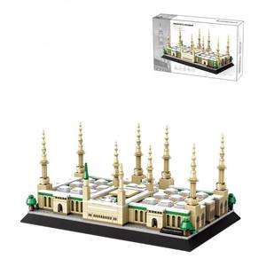 ตัวต่อแบบจิ๊กซอว์รูปแบบอาคารศาสนสถานเมดินา ประเทศซาอุดีอาระเบีย ของเล่นเสริมพัฒนาการ - Product Image 5
