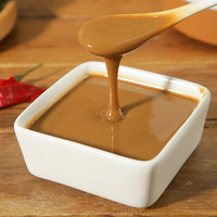Pâte de sésame liquide sans sucre ajouté de qualité A L-C136 pour les régimes cétogènes et diabétiques, collations pour enfants, enrichie en calcium, certifiée HACCP