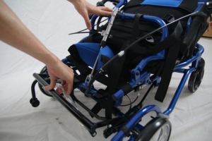 Léger Pliant Désactiver Enfant Fauteuils Roulants Paralysie Cérébrale Enfant Fauteuil Roulant Portable pour Voyager - Product Image 6