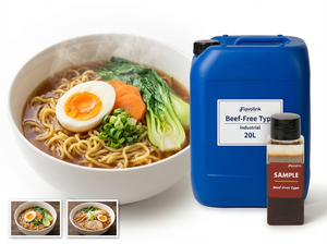 Flavolink Échantillon de Sauce Assaisonnement Liquide Saveur Bœuf Végétal pour Nouilles et Snacks, Aliment Halal en Poudre, Nongshim - Product Image 5