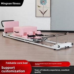 Cama Plegable de Pilates <span class=keywords><strong>para</strong></span> Entrenamiento de Core, Equipo de <span class=keywords><strong>Yoga</strong></span> <span class=keywords><strong>para</strong></span> el Hogar, de Aleación de Aluminio y Acero Robusto, <span class=keywords><strong>para</strong></span> Fitness, Moldeación Corporal y Recuperación Postparto, Tamaño Grande - Product Image 5