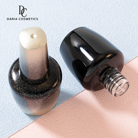 En stock – Flacon vide de vernis à ongles UV de luxe 13 ml – Emballage en verre pour vernis à ongles UV avec pinceau