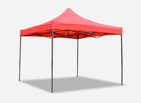 Tonnelle pliable 3x3m avec parois latérales amovibles et sac de transport – Idéale pour mariages et événements en extérieur